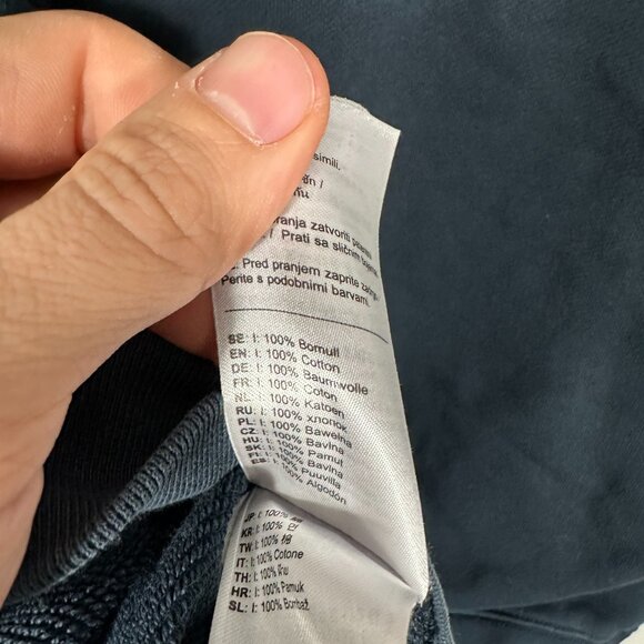 Fjallraven Greenland Full Zip Hoodie Size Small Navy Blue - Picture 9 of 10